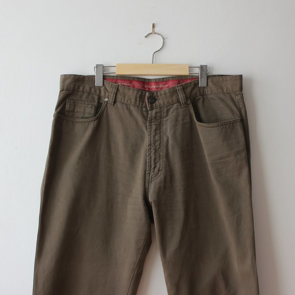 Ermenegildo Zegna Khaki Pants